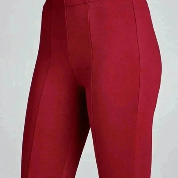 HOLIDAY Burgundy Skinnies / pants - Picture 4 of 4